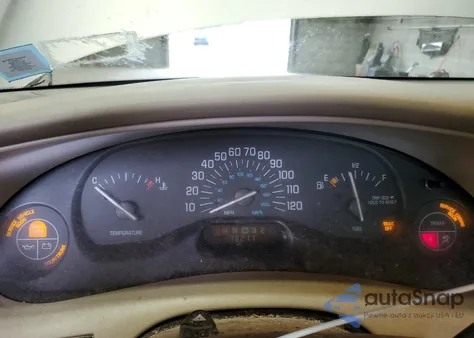 2001 Buick Century Custom z USA, uszkodzony, nr VIN 2G4WS52J211194202